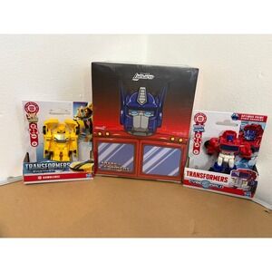 Transformers Super 7 Reaction Case 12 Mystery Figures Blind Box + extra